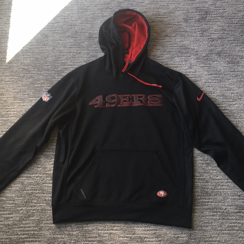 Nike 49ers Hoodie - Waterproof, Great Condition
